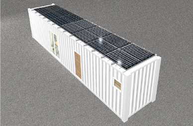 災害用コンテナ